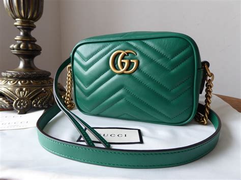 gucci camera bag emerald|gucci marmont leather.